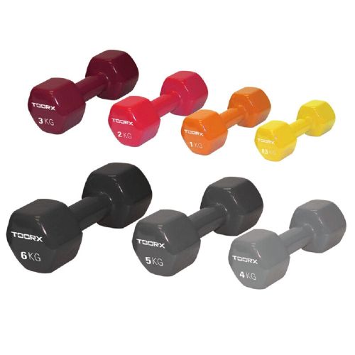 Immagine 1 15 Manubri in vinile da 6 kg – Coppia manubri