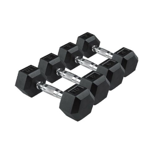tapis 42 15 Manubri gommati Esagonali da 20 kg – Coppia manubri